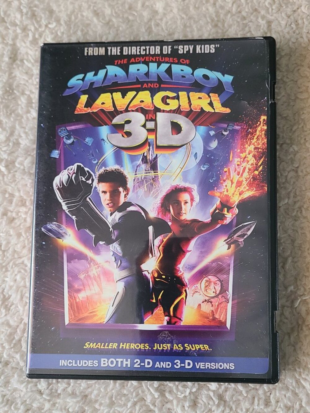 4/$15 The Adventures of Sharkboy and Lava Girl in 3-D DVD